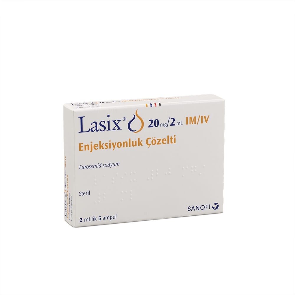 Furosemide 20mg Injection by Sanofi Weight Loss Pharma Labs UK
